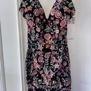 Primavera 1938 Black Short Dress